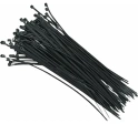 Хомуты нейлоновые черные 5х250 мм 100 шт.VERTEXTOOLS