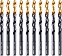 Сверло по металлу HSS Tin Golden Tip 6,5мм Denzel