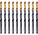 Сверло по металлу HSS Tin Golden Tip 7мм Denzel