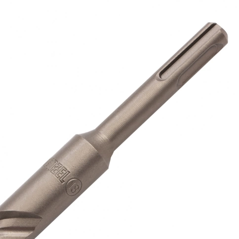 Бур по бетону Cobalt W-tip, двойная спираль, SDS-Plus, 18х260 мм Denzel  фото 2