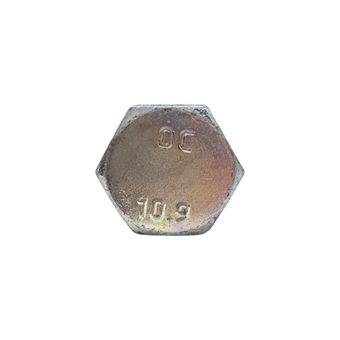 Болт М18х1,5х120 мм, класс прочности 10.9 DIN 960, неполная резьба, оцинкованный фото 2