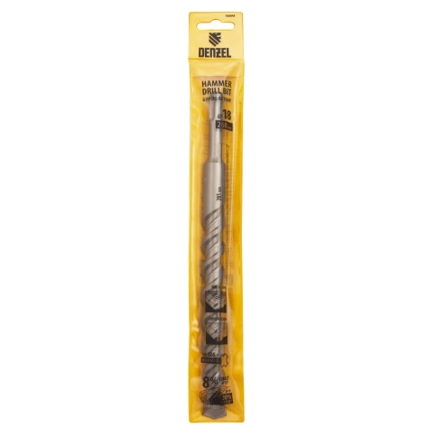 Бур по бетону Cobalt W-tip, двойная спираль, SDS-Plus, 18х260 мм Denzel  фото 5