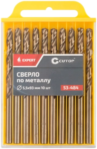 Сверло по металлу Cutop EXPERT, 5,5х93 мм  фото 2