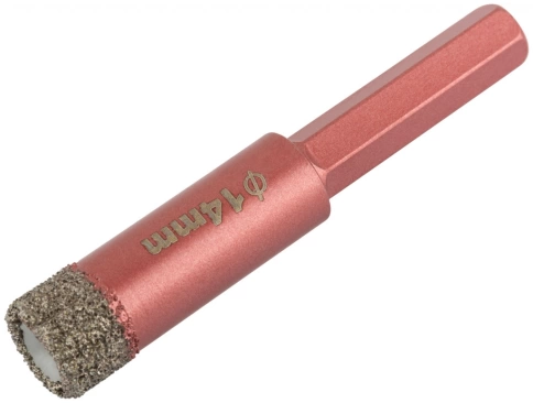 Коронка для дрели, алмазная универс. 14х10х75 мм CUTOP Special фото 1