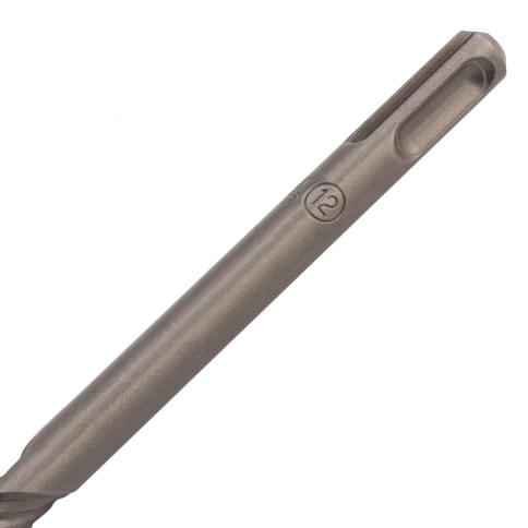 Бур по бетону Cobalt W-tip, двойная спираль, SDS-Plus, 12х600 мм Denzel  фото 3