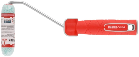 Ролик, ядро 15 мм, микрофибра Micromix, ворс 12 мм, 2К-ручка 27 см, 100 мм фото 1