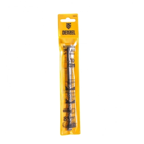 Бур по бетону Cobalt W-tip, двойная спираль, SDS-Plus, 10х160 мм Denzel  фото 4