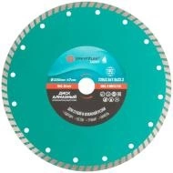 Диск отрезной алмазный комбинированный турбо GreatFlex Light 230х2,6х7,0х22,2 мм фото 1